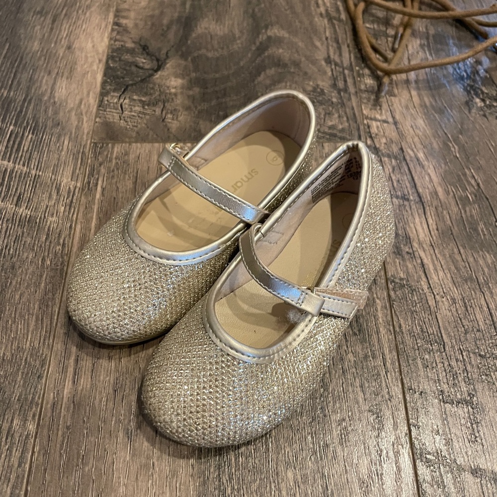 Gold Toddler Dress Shoe